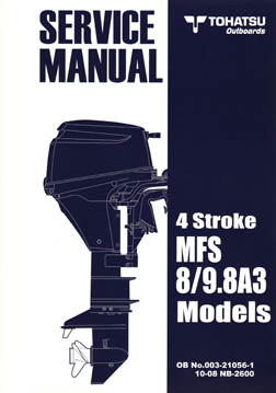 Tohatsu Service Manual – 8/9.8A3 4STR Outboards