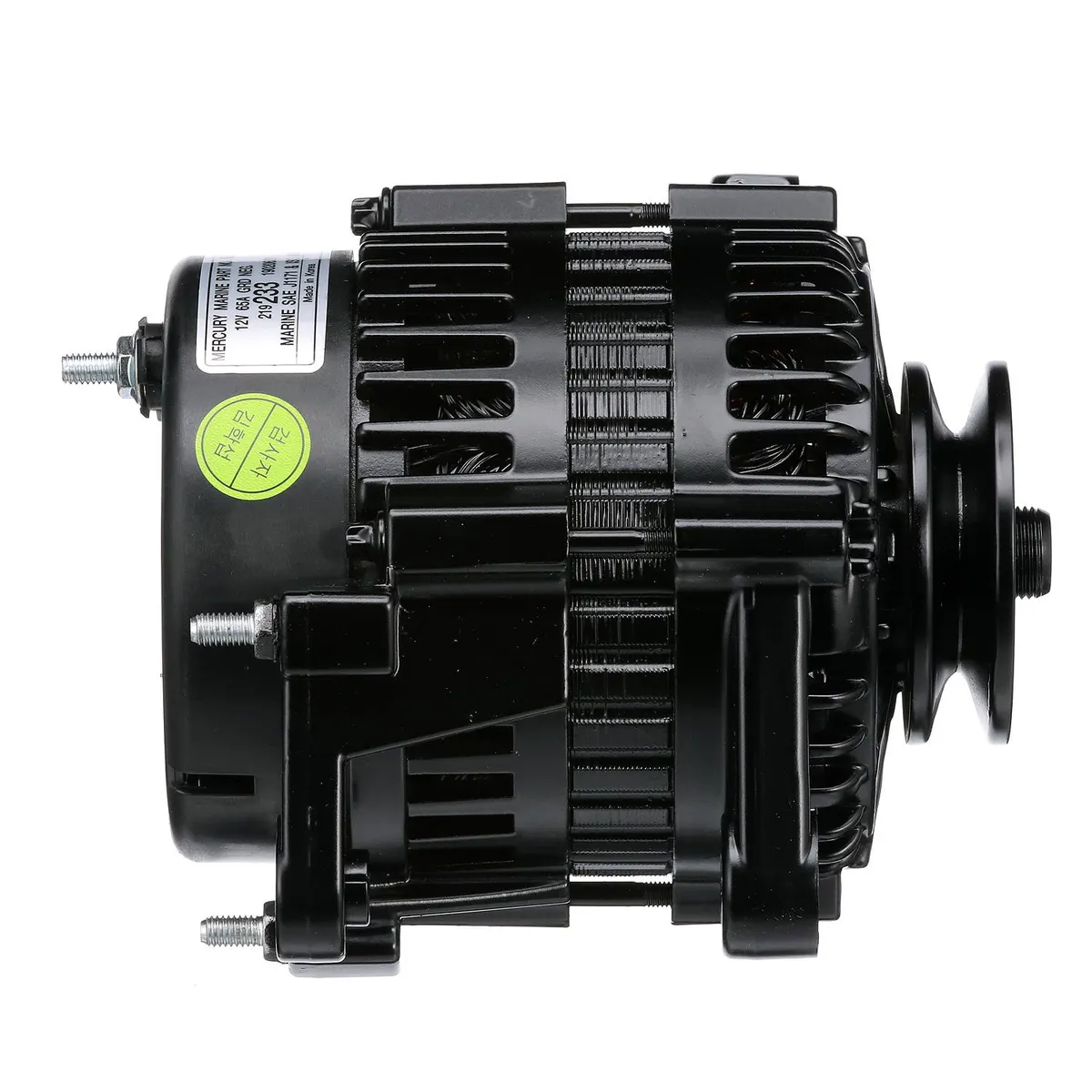 Quicksilver 862030T01 65 Amp Alternator, Delco, V-Belt for 3.0L MerCruiser Sterndrive or Inboard Engines