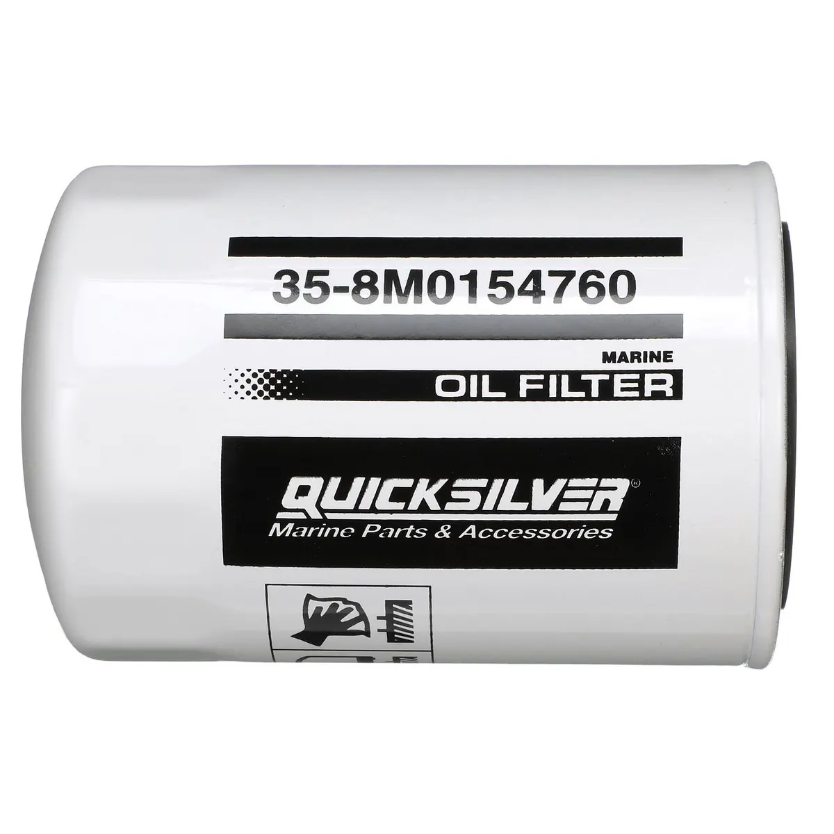 Quicksilver 8M0154760 20 Micron Oil Filter for Various Marine Engines