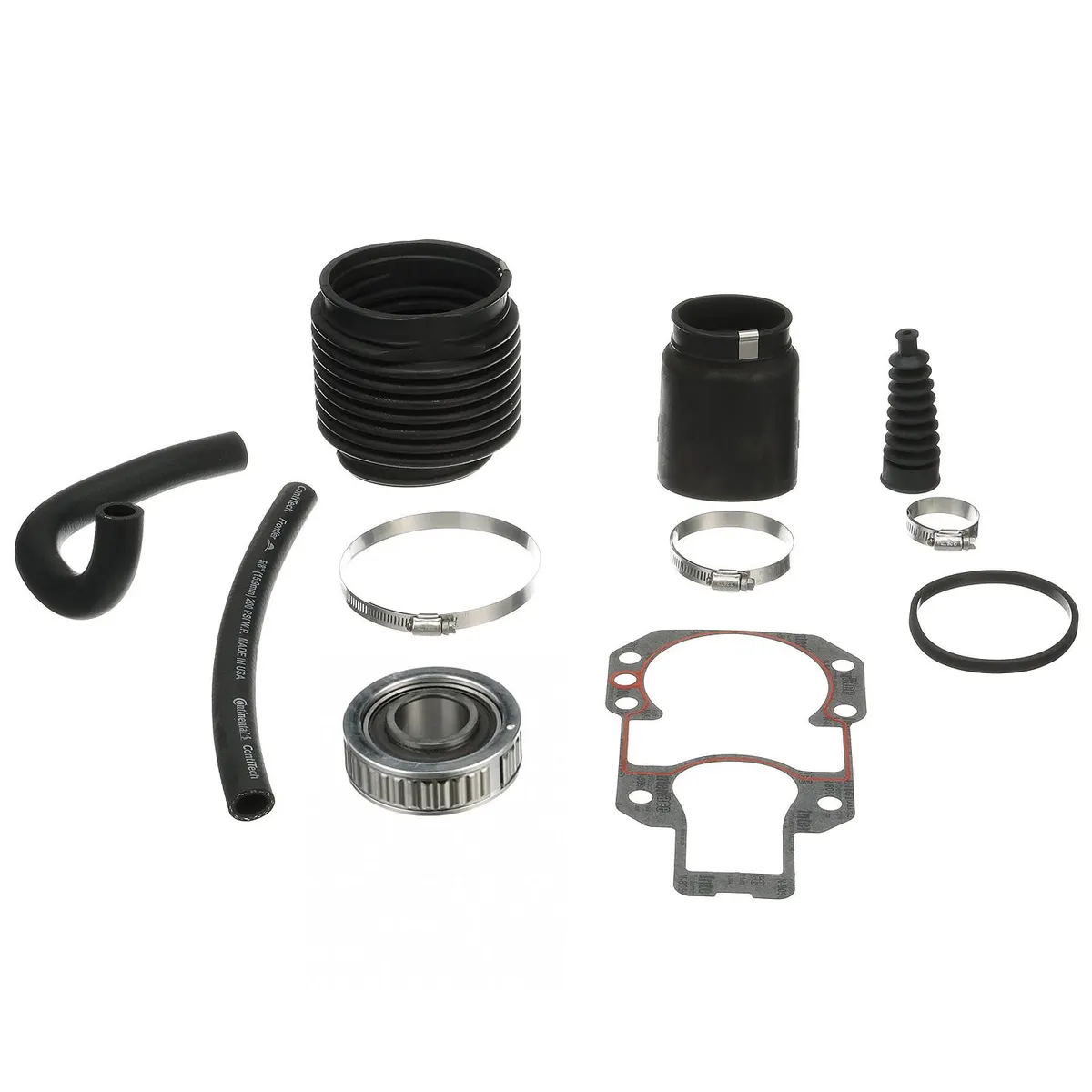 Quicksilver 803098T1 Sterndrive Transom Seal Repair Kit for MerCruiser R, MR and Alpha One Sterndrives with Exhaust Bellows