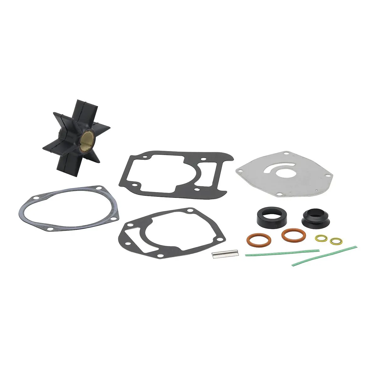 Mercury 8M0205802 Water Pump Repair Kit for Select Mercury and Mercury Racing 3.4L V6 and 4.6L V8 Outboards