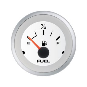 Fuel Level Gauge – White Face