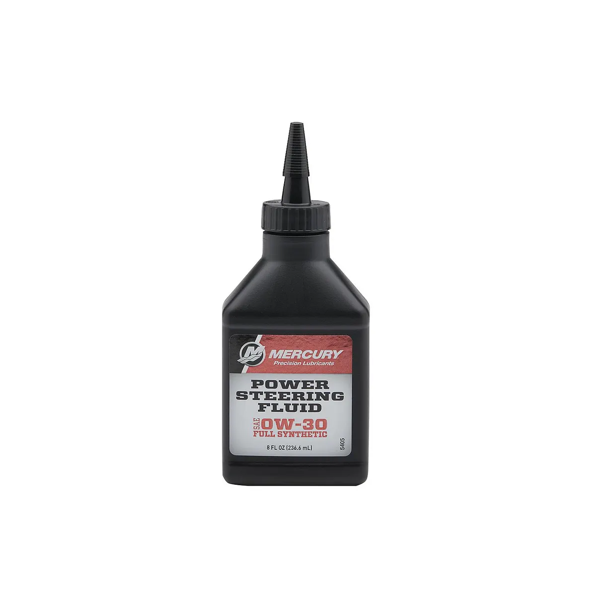 Mercury 858076K01 SAE 0W-30 Full Synthetic Power Steering Fluid, 8 oz