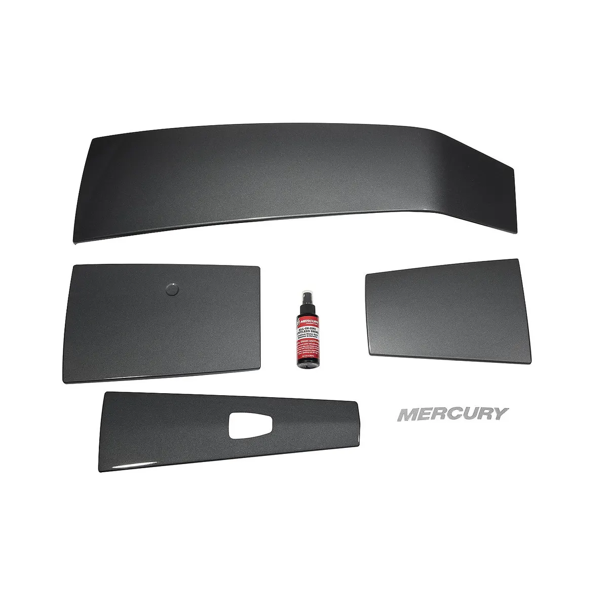 Mercury 8M0142214 Graphite Gray Accent Panel Kit for 3.4L V6 175-225hp FourStroke Outboards