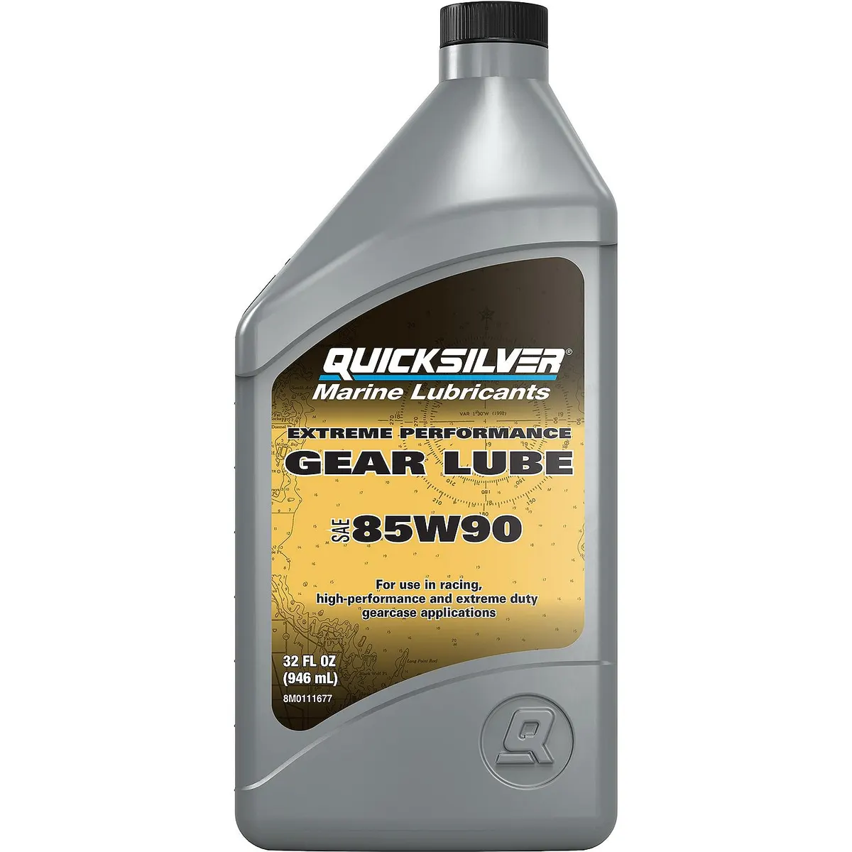 Quicksilver 85W-90 Extreme Performance Gear Lube for Outboards and Sterndrives