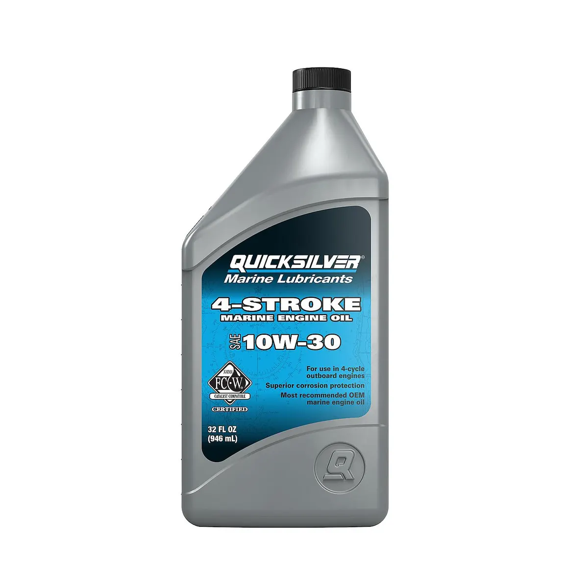 Quicksilver 10W-30 4-Stroke Marine Engine Oil