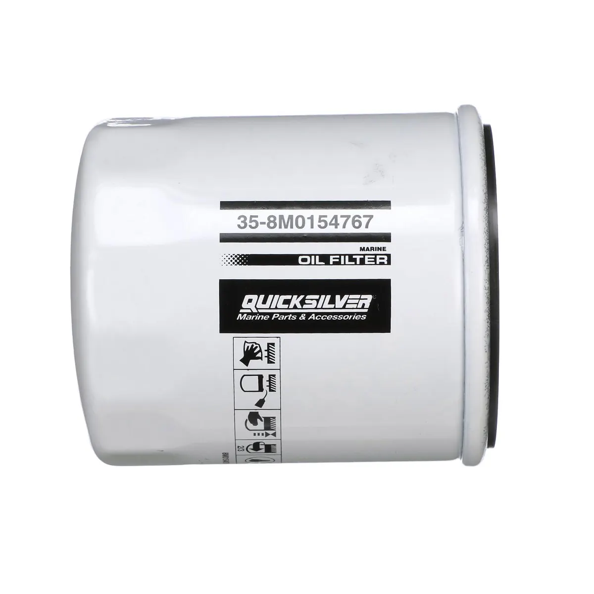 Quicksilver 8M0154767 20 Micron Oil Filter for Various Marine Engines